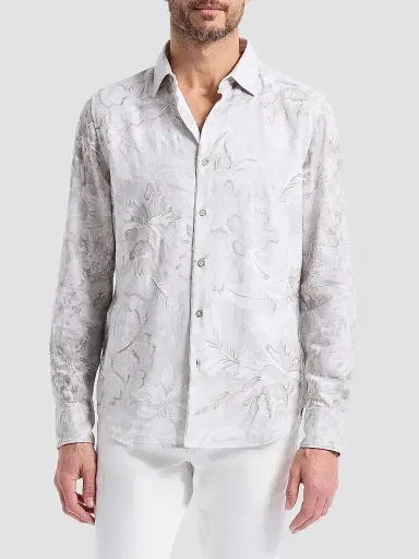 Robert Graham Men's Sand Cruiser Floral Graphic Shirt | Thumbnail 4 Robert Graham Men's Sand Cruiser Floral Graphic Shirt | Thumbnail 4