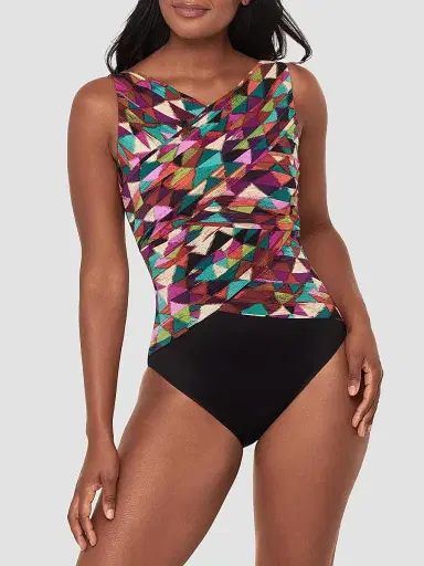 Miraclesuit Swim Women's Farfalle Brio One-Piece Swimsuit | Thumbnail 2 Miraclesuit Swim Women's Farfalle Brio One-Piece Swimsuit | Thumbnail 2