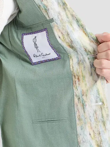 Robert Graham Men's Barnsley Woven Linen-Blend Sport Coat | Thumbnail 7 Robert Graham Men's Barnsley Woven Linen-Blend Sport Coat | Thumbnail 7