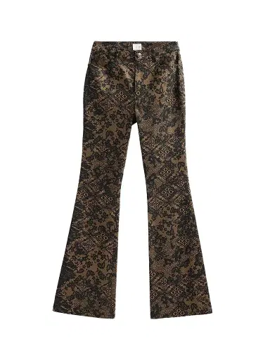Cinq à Sept Women's Charlie Patchwork-Lace Print Jeans | Thumbnail 1 Cinq à Sept Women's Charlie Patchwork-Lace Print Jeans | Thumbnail 1