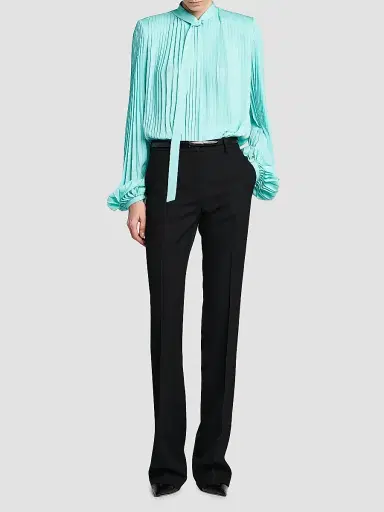 Tom Ford Women's Wool Straight-Leg Pants | Thumbnail 2 Tom Ford Women's Wool Straight-Leg Pants | Thumbnail 2