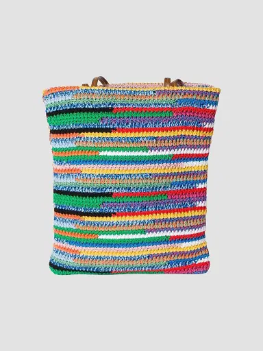 Miu Miu Women's Crochet Tote Bag | Thumbnail 3 Miu Miu Women's Crochet Tote Bag | Thumbnail 3