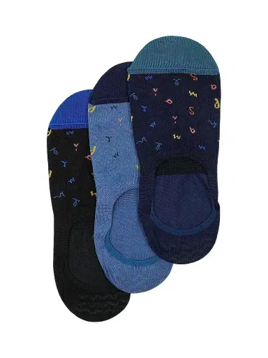 Paul Smith Men's Meribel 3-Pack No-Show Socks | Thumbnail 1 Paul Smith Men's Meribel 3-Pack No-Show Socks | Thumbnail 1