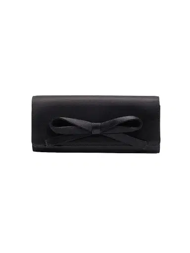 Carolina Herrera Women's Margaret Bow Satin Clutch | Thumbnail 1 Carolina Herrera Women's Margaret Bow Satin Clutch | Thumbnail 1