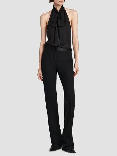 Tom Ford Women's Wool Straight-Leg Pants | Thumbnail 2 Tom Ford Women's Wool Straight-Leg Pants | Thumbnail 2