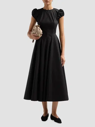 DÔEN Women's Rivelle Cotton Midi Dress | Thumbnail 2 DÔEN Women's Rivelle Cotton Midi Dress | Thumbnail 2