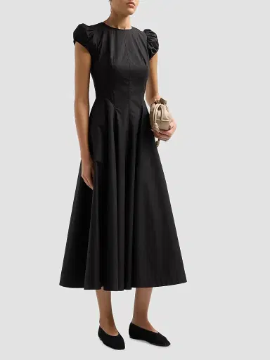 DÔEN Women's Rivelle Cotton Midi Dress | Thumbnail 4 DÔEN Women's Rivelle Cotton Midi Dress | Thumbnail 4
