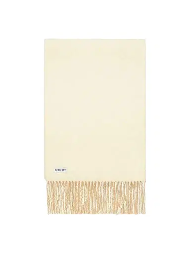 Burberry Women's Equestrian Knight Design Cashmere Scarf | Thumbnail 1 Burberry Women's Equestrian Knight Design Cashmere Scarf | Thumbnail 1