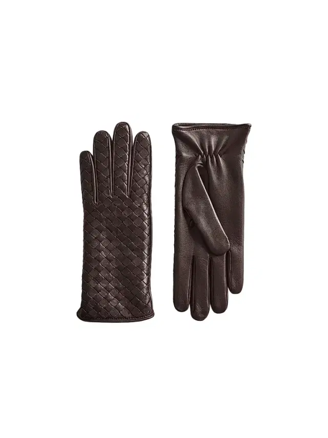 Women's Intrecciato Soft Nappa Leather Gloves Women's Intrecciato Soft Nappa Leather Gloves