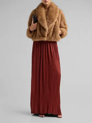 A.L.C. A. L.C. Women's Solange Faux-Fur Jacket | Thumbnail 2 A.L.C. A. L.C. Women's Solange Faux-Fur Jacket | Thumbnail 2
