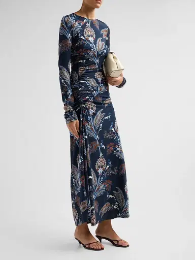 Cara Cara Women's Piermond Paisley Jersey Maxi Dress | Thumbnail 4 Cara Cara Women's Piermond Paisley Jersey Maxi Dress | Thumbnail 4