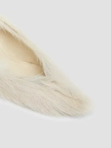 Bottega Veneta Women's Scaletta 90MM Shearling Pumps | Thumbnail 5 Bottega Veneta Women's Scaletta 90MM Shearling Pumps | Thumbnail 5