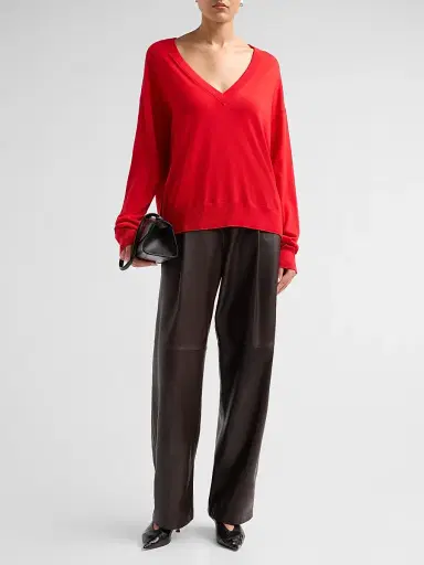 A.L.C. A. L.C. Women's Nicole Merino Wool Long-Sleeve Sweater | Thumbnail 2 A.L.C. A. L.C. Women's Nicole Merino Wool Long-Sleeve Sweater | Thumbnail 2