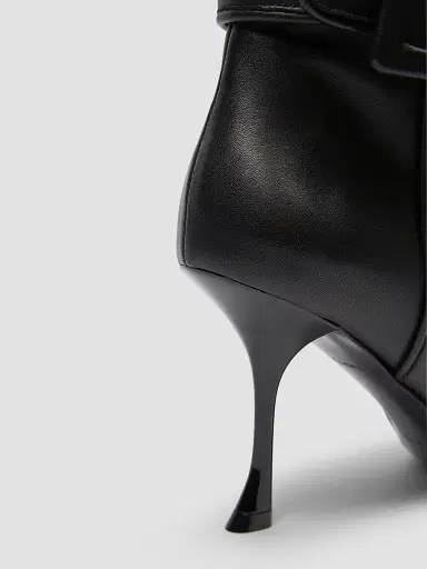Roger Vivier Women's Viv Ville 85MM Leather Knee-High Boots | Thumbnail 6 Roger Vivier Women's Viv Ville 85MM Leather Knee-High Boots | Thumbnail 6