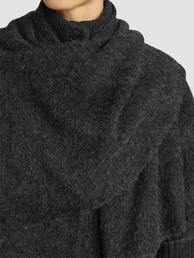 Frame Women's The Wrap Cape Coat | Thumbnail 6 Frame Women's The Wrap Cape Coat | Thumbnail 6