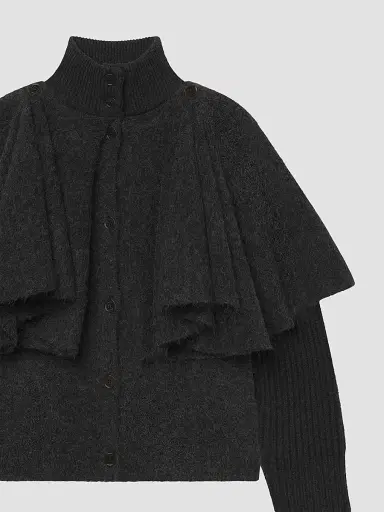 Frame Women's The Wrap Cape Coat | Thumbnail 7 Frame Women's The Wrap Cape Coat | Thumbnail 7