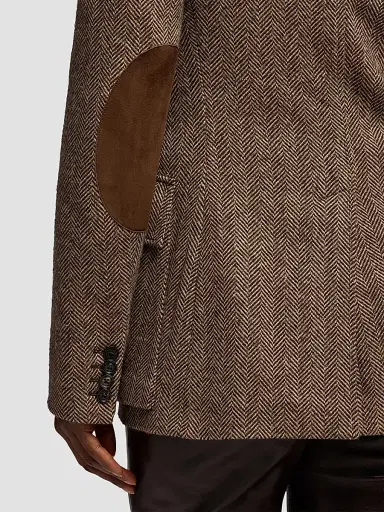 Ralph Lauren Collection Women's Preston II Herringbone Tweed Blazer | Thumbnail 7 Ralph Lauren Collection Women's Preston II Herringbone Tweed Blazer | Thumbnail 7