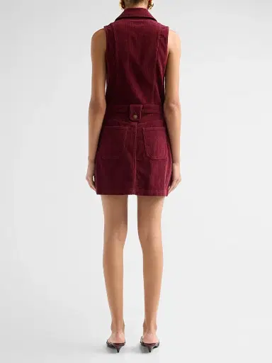 Ramy Brook Women's Peyton Stretch-Cotton Corduroy Mini Shirtdress | Thumbnail 3 Ramy Brook Women's Peyton Stretch-Cotton Corduroy Mini Shirtdress | Thumbnail 3