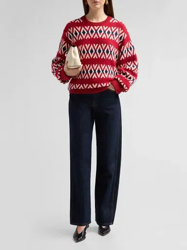Frame Women's The Oversized Alpaca Sweater | Thumbnail 2 Frame Women's The Oversized Alpaca Sweater | Thumbnail 2