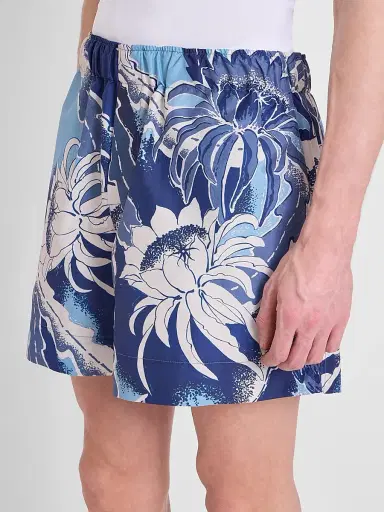 JW Anderson Men's Hawaiian Print Swim Shorts | Thumbnail 5 JW Anderson Men's Hawaiian Print Swim Shorts | Thumbnail 5