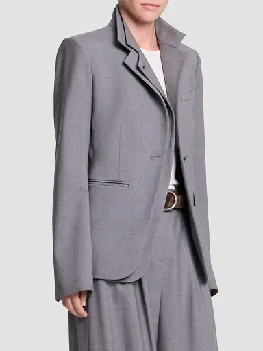TWP Women's The Double Take Stretch Wool Blazer | Thumbnail 6 TWP Women's The Double Take Stretch Wool Blazer | Thumbnail 6