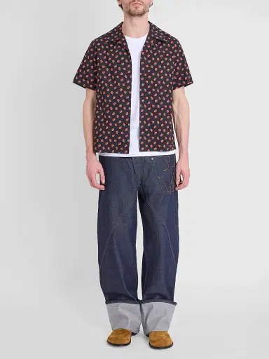 JW Anderson Men's Turn-Up-Cuff Workwear Jeans | Thumbnail 2 JW Anderson Men's Turn-Up-Cuff Workwear Jeans | Thumbnail 2