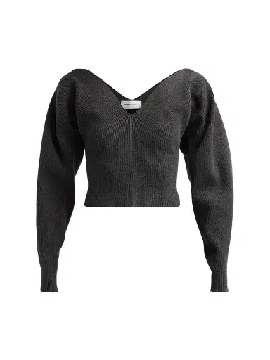 Ronny Kobo Women's Krystal Rib-Knit Sweater | Thumbnail 1 Ronny Kobo Women's Krystal Rib-Knit Sweater | Thumbnail 1