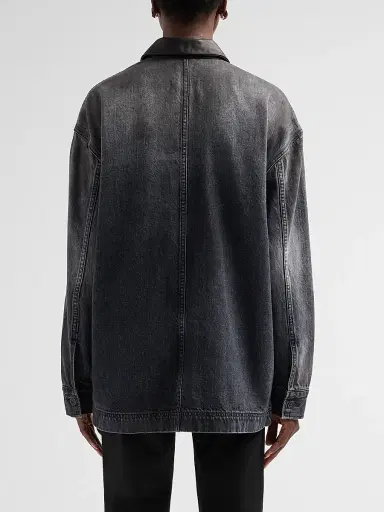 SLVRLAKE Women's Oversized Worker Denim Jacket | Thumbnail 3 SLVRLAKE Women's Oversized Worker Denim Jacket | Thumbnail 3