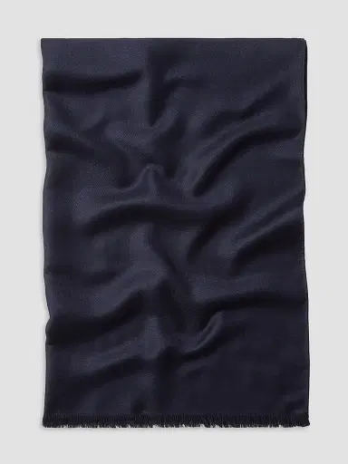 Zegna Men's Wool and Cashmere Scarf | Thumbnail 2 Zegna Men's Wool and Cashmere Scarf | Thumbnail 2