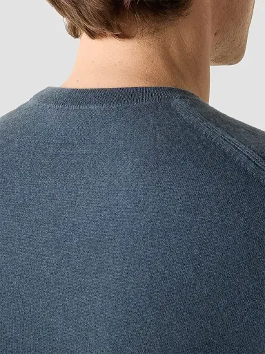 Zegna Men's Oasi Cashmere Crewneck Sweater | Thumbnail 4 Zegna Men's Oasi Cashmere Crewneck Sweater | Thumbnail 4