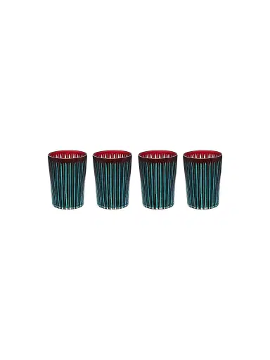 L'Objet Prism 4-Piece Highball Glass Set | Thumbnail 1 L'Objet Prism 4-Piece Highball Glass Set | Thumbnail 1
