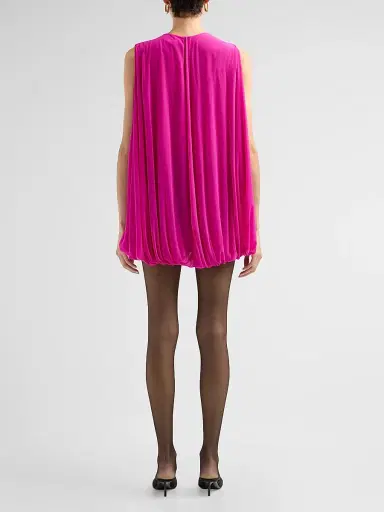 Ronny Kobo Women's Kenni Pleated Shift Mini Dress | Thumbnail 3 Ronny Kobo Women's Kenni Pleated Shift Mini Dress | Thumbnail 3