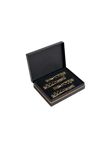 L'Objet Spirale 4-Piece 24K-Gold-Plated Cocktail Fork Set | Thumbnail 1 L'Objet Spirale 4-Piece 24K-Gold-Plated Cocktail Fork Set | Thumbnail 1