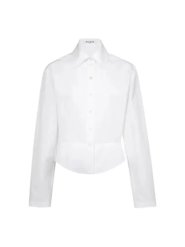 Women's Basque Poplin Cotton Shirt Women's Basque Poplin Cotton Shirt