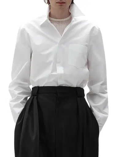 Bottega Veneta Men's Cotton Poplin Shirt | Thumbnail 1 Bottega Veneta Men's Cotton Poplin Shirt | Thumbnail 1