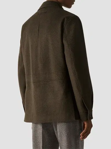 Zegna Men's Oasi Cashmere Elements Falcon Jacket | Thumbnail 3 Zegna Men's Oasi Cashmere Elements Falcon Jacket | Thumbnail 3
