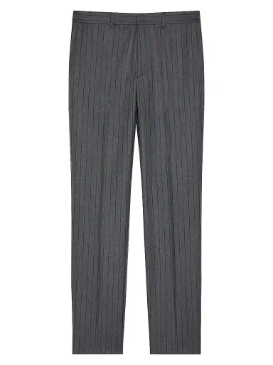 Givenchy Men's Slim Fit Striped Tailored Pants in Wool | Thumbnail 1 Givenchy Men's Slim Fit Striped Tailored Pants in Wool | Thumbnail 1
