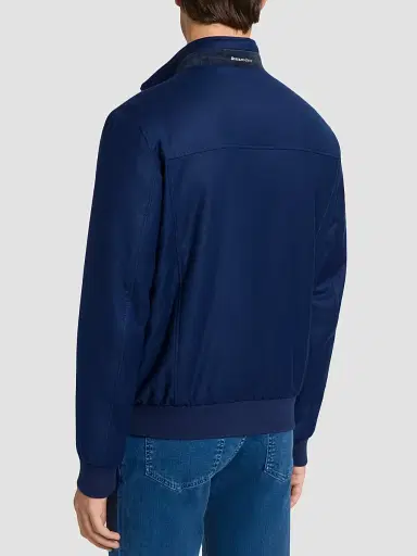 Stefano Ricci Men's Vicuña and Silk Blend Blouson Jacket | Thumbnail 4 Stefano Ricci Men's Vicuña and Silk Blend Blouson Jacket | Thumbnail 4