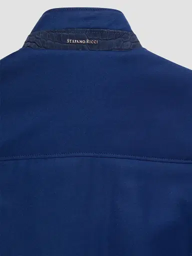 Stefano Ricci Men's Vicuña and Silk Blend Blouson Jacket | Thumbnail 7 Stefano Ricci Men's Vicuña and Silk Blend Blouson Jacket | Thumbnail 7