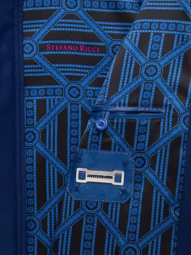 Stefano Ricci Men's Vicuña and Silk Blend Blouson Jacket | Thumbnail 9 Stefano Ricci Men's Vicuña and Silk Blend Blouson Jacket | Thumbnail 9