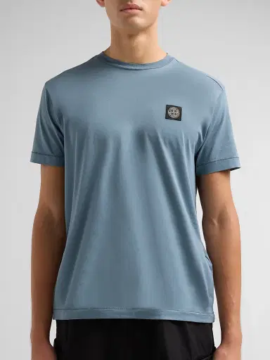 Stone Island Men's Cotton Crewneck T-Shirt | Thumbnail 5 Stone Island Men's Cotton Crewneck T-Shirt | Thumbnail 5