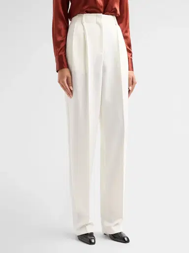 PRABAL GURUNG Women's Carrot Stretch Crepe Trousers | Thumbnail 4 PRABAL GURUNG Women's Carrot Stretch Crepe Trousers | Thumbnail 4