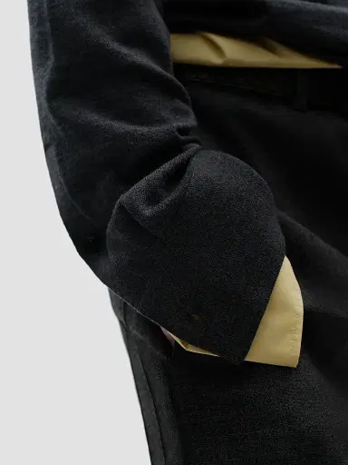 Bottega Veneta Men's Knit Merino-Wool Polo Sweater | Thumbnail 3 Bottega Veneta Men's Knit Merino-Wool Polo Sweater | Thumbnail 3