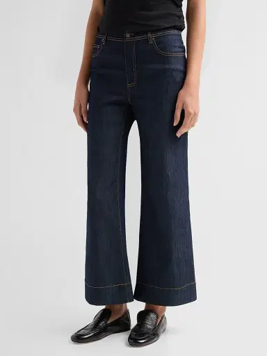 Cinq à Sept Women's Joey Mid-Rise Flare Crop Jeans | Thumbnail 4 Cinq à Sept Women's Joey Mid-Rise Flare Crop Jeans | Thumbnail 4