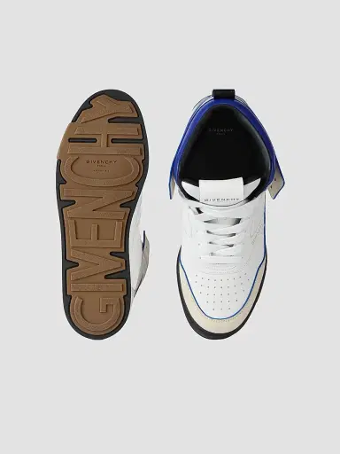 Givenchy Men's Yard High-Top Sneakers in Leather | Thumbnail 5 Givenchy Men's Yard High-Top Sneakers in Leather | Thumbnail 5
