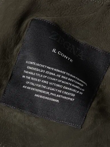 Zegna Men's Secondskin Conte Jacket | Thumbnail 5 Zegna Men's Secondskin Conte Jacket | Thumbnail 5