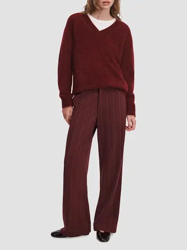 rag & bone Women's Irina Striped Ponte Jacquard Pants | Thumbnail 2 rag & bone Women's Irina Striped Ponte Jacquard Pants | Thumbnail 2
