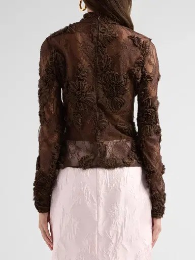 Aknvas Women's Freja Lace Blouse | Thumbnail 3 Aknvas Women's Freja Lace Blouse | Thumbnail 3