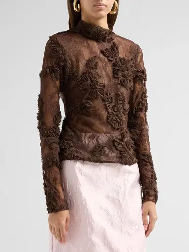 Aknvas Women's Freja Lace Blouse | Thumbnail 4 Aknvas Women's Freja Lace Blouse | Thumbnail 4