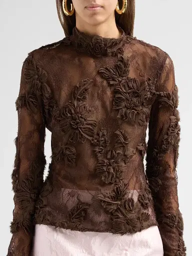 Aknvas Women's Freja Lace Blouse | Thumbnail 5 Aknvas Women's Freja Lace Blouse | Thumbnail 5